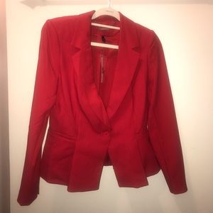 WHBM Red Blazer